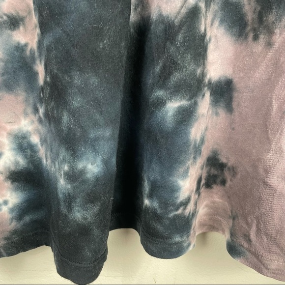 We The Free Oversized Tie Dye Crew Neck long Sleeve Top Size XS - Picture 5 of 8